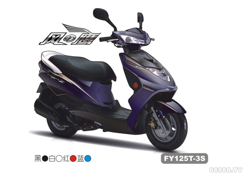 飛鷹FY125T-3S風之鷹摩托車踏板車